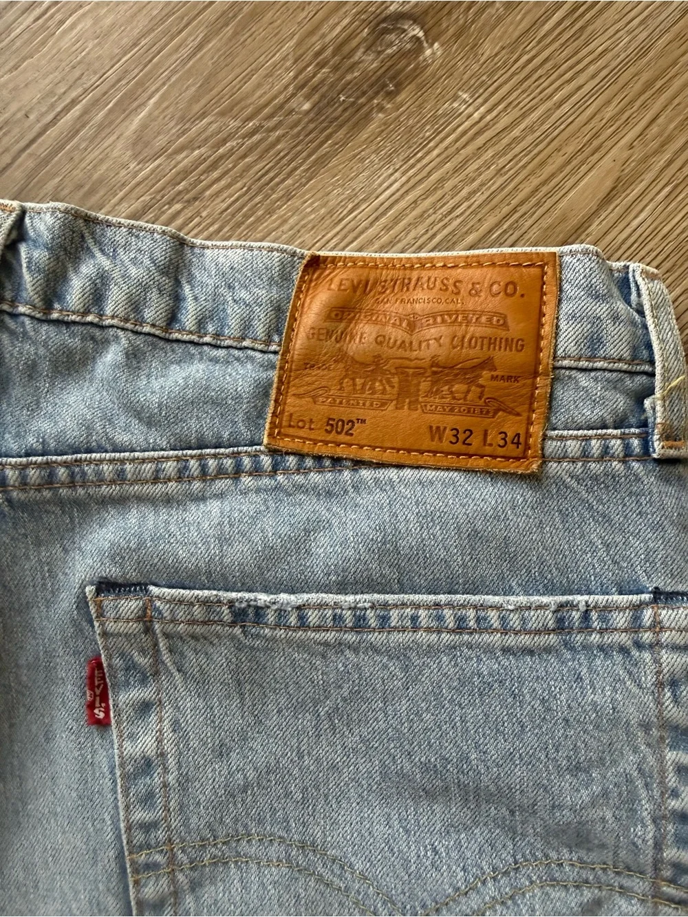 Levi's Light Blue Denim Cutoff Men's Shorts